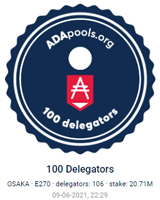 100 delegators